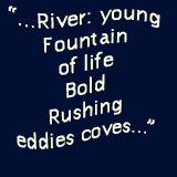 River: Young lyrics James Wallace